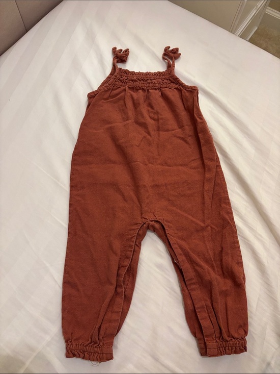 Old Navy Other - Old Navy Rust Brown Romper 18-24m